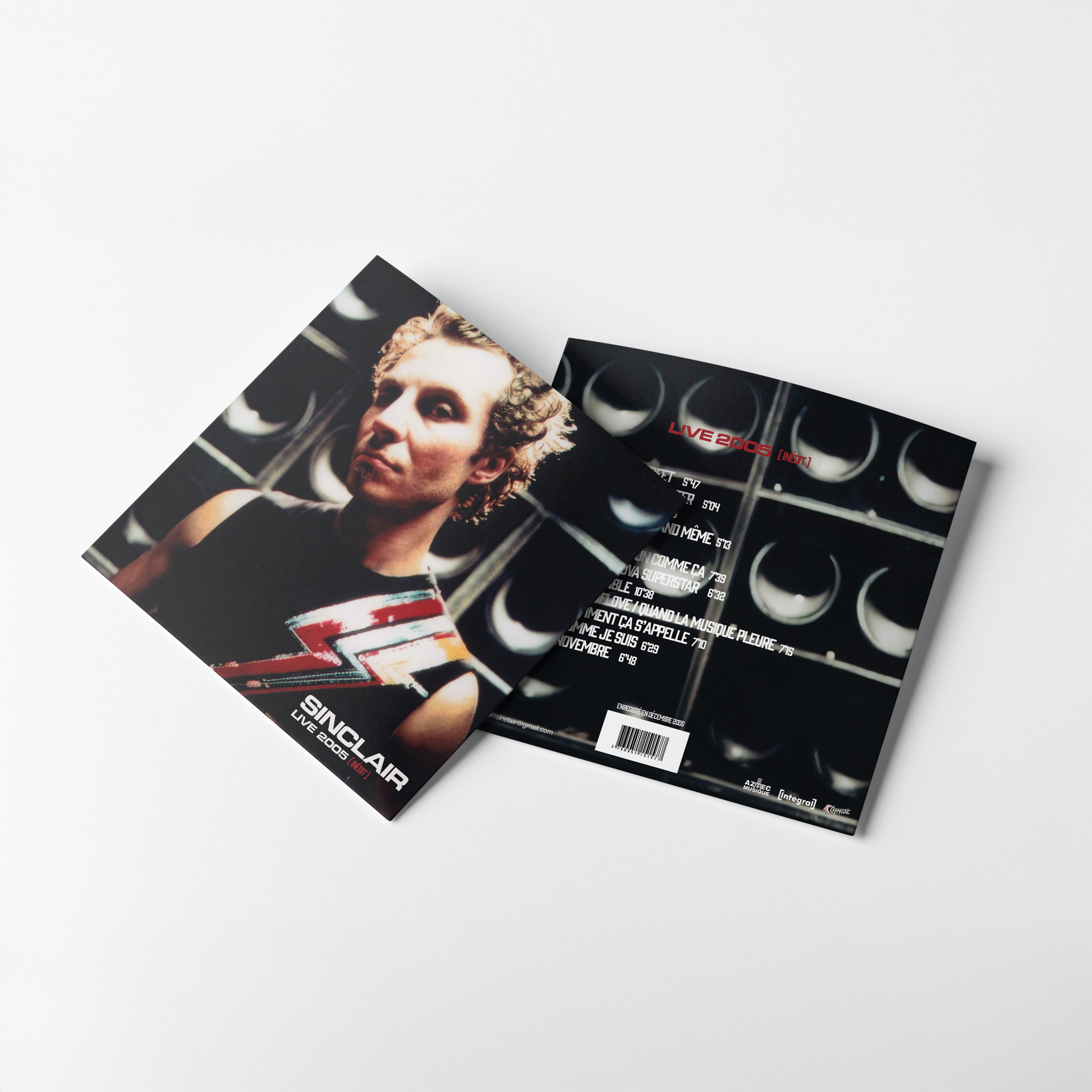 CD Live 2005 Inédit