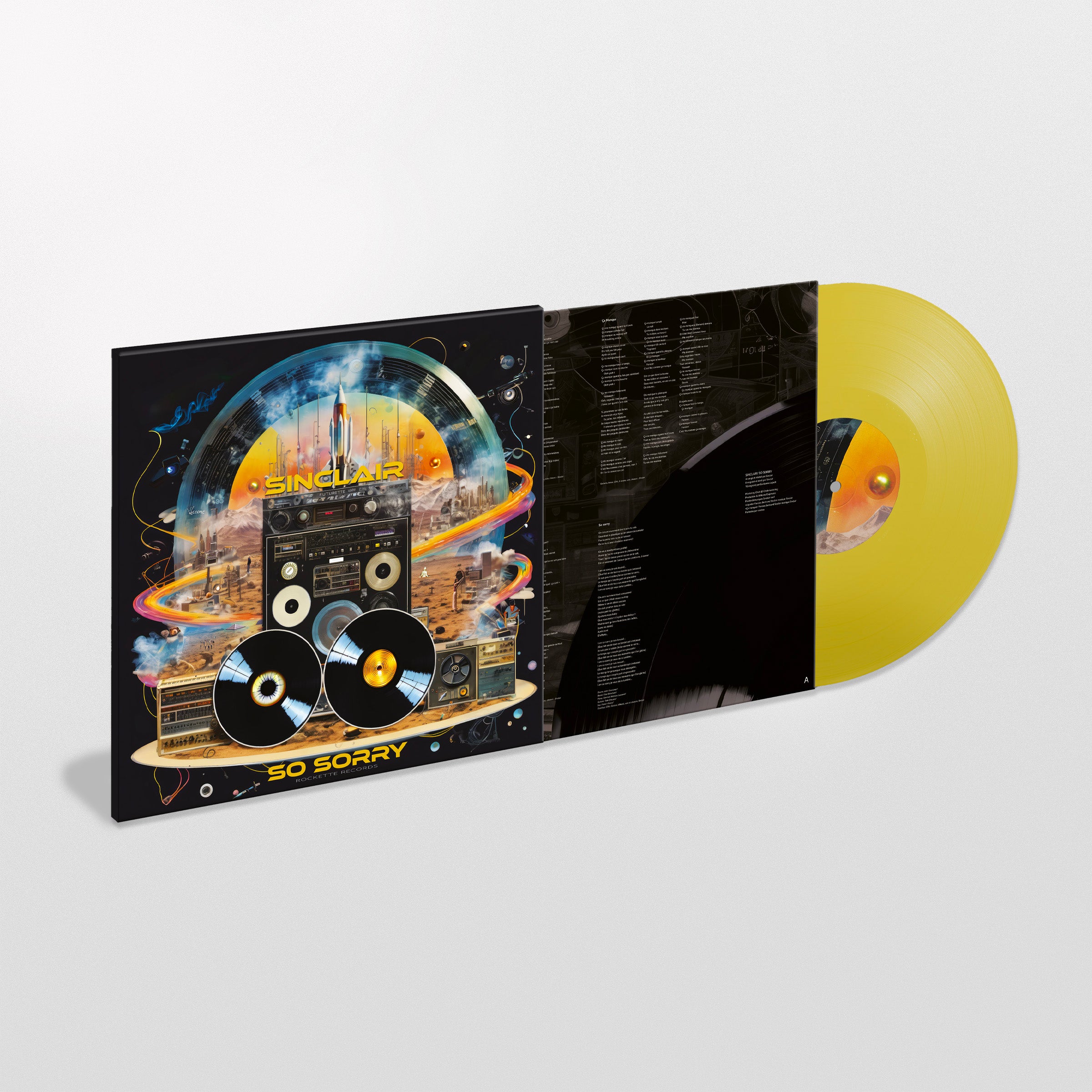 Vinyle So Sorry - Dédicacé