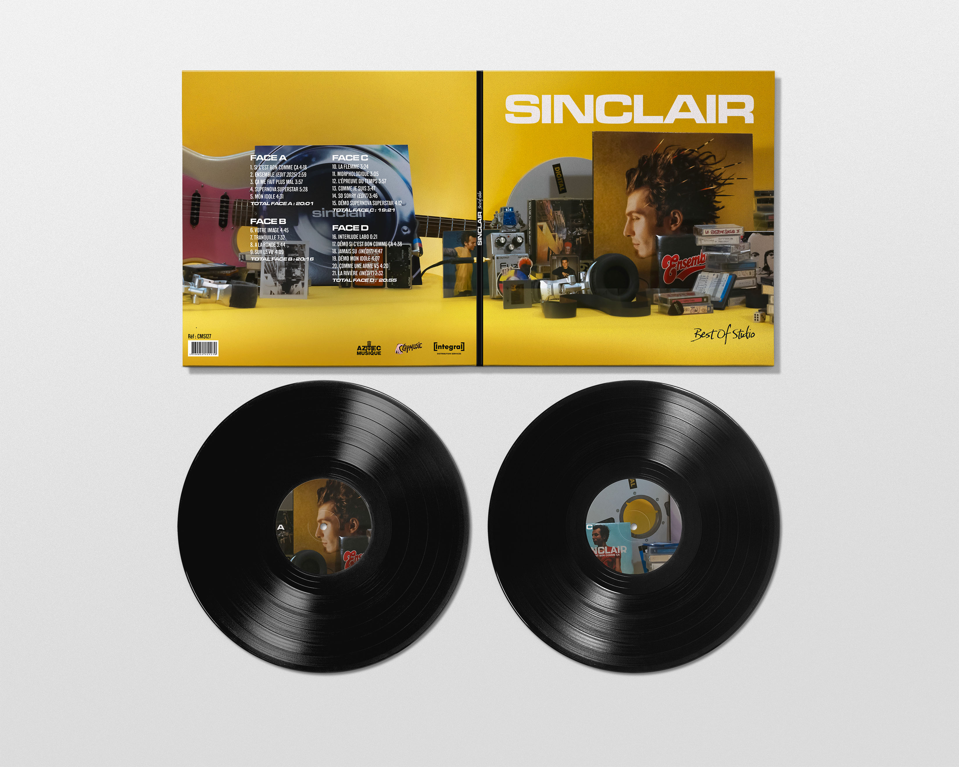 Double Vinyle Best of Studio